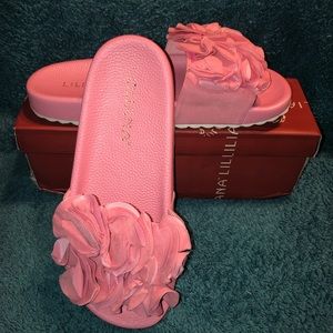 Pink Petal Slides